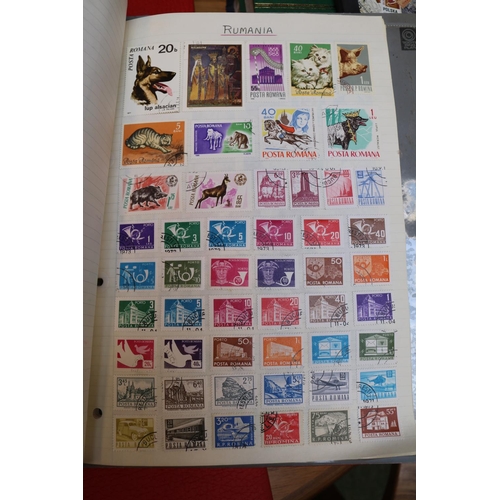 133 - Good collection of assorted Stamps Worldwide and 3 Empty Great Britain Stamp Album