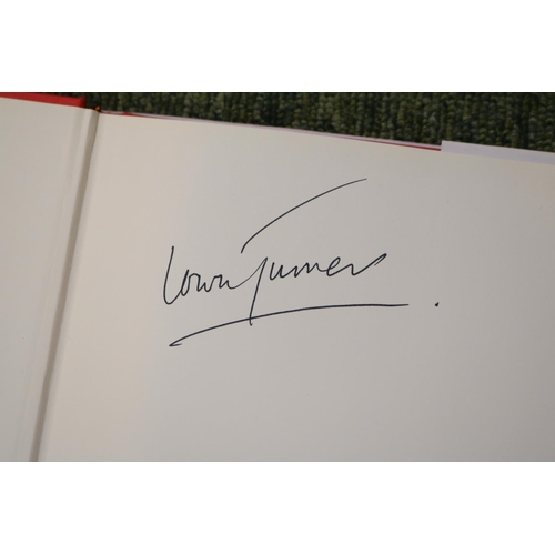 102 - 4 Signed books inc. Gianni Versace by Lowri Turner, Heroes All, Golf Doctor and Dick Francis Field o... 