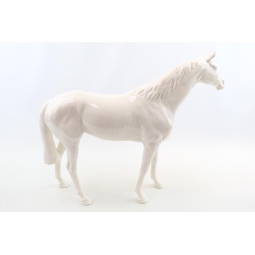 69 - Beswick White Stallion Blanc de chine 29cm in Height