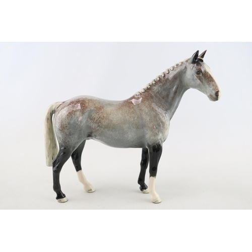 83 - Beswick Grey Roon Hunter Horse