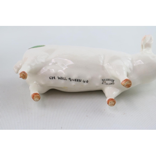 89 - 3 Royal Doulton & Beswick Tamworth Pigs