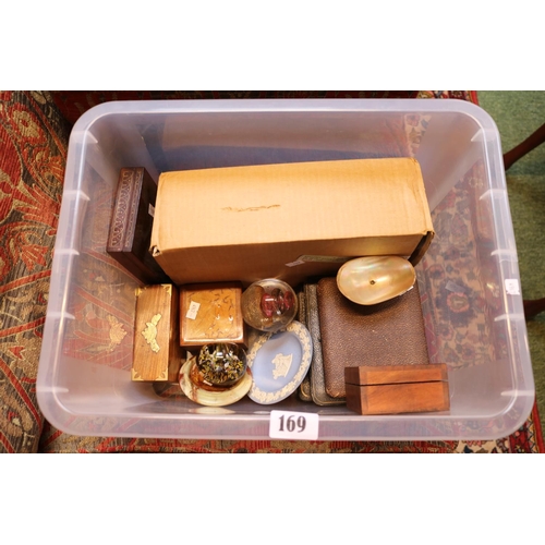 169 - Collection of assorted Bygones and ceramics inc. Kodak Camera, Beswick Pig Group etc