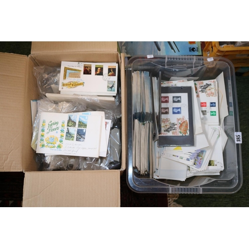 185 - 2 Large boxes of British First Day Covers