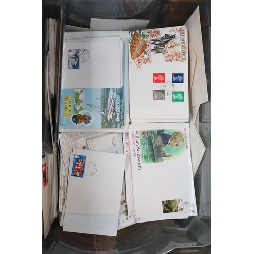 185 - 2 Large boxes of British First Day Covers