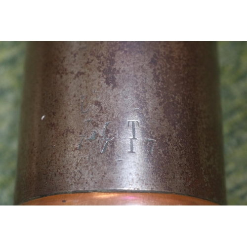 212 - WW1 Shell side marked DCT 7-17 (inert)