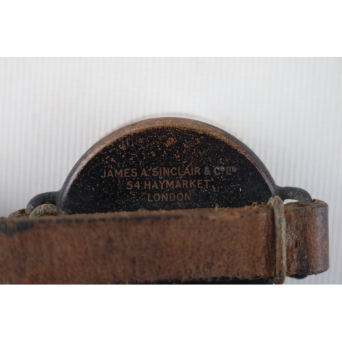 235 - James Sinclair of Haymarket Brass travelling compass, Military Issue AGI Ltd Compass B/123 & US Army... 