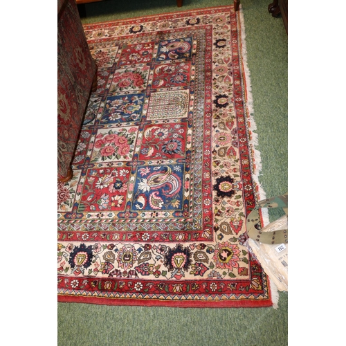 303 - Good quality Large Red ground rug 300cm x 205cm