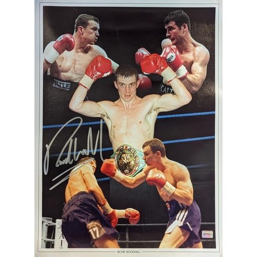 6 - Signed Montage photograph of Ritchie Woodall 41 x 30cm (12 x 16) Certificate of Authenticity - 80142... 