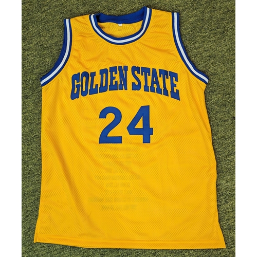 48 - Golder State Warriors Basketball Jersey signed by Rick Barry JSA Certificate Of Authenticity - WP835... 