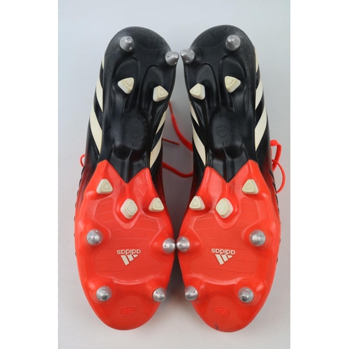 41 - Riccardo Montolivo 2012 Game Worn Football boots with auction printout from Julien's Auctions 04/12/... 