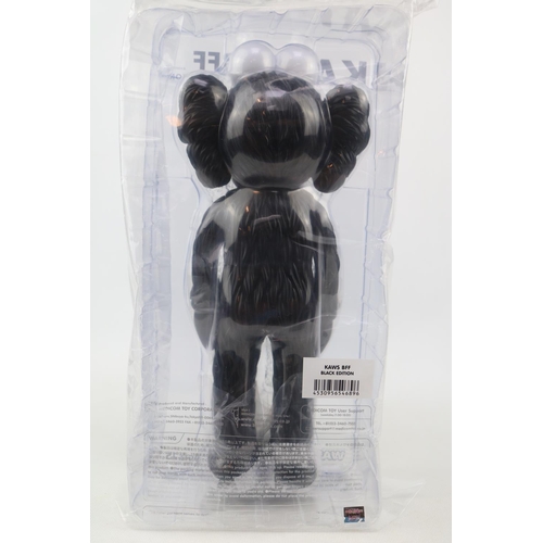 81 - KAWS BFF by KAWS (AKA Brian Donnelly, b1974). Created in 2017 this black open edition BFF comes seal... 