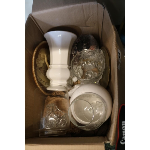 169 - Collection of assorted Glassware and a Pottery Tagine Pot