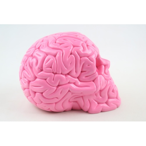 83 - Emilio Garcia (b1981) Skull Brain Pink segmented sculpture, Artist Proof, with certificate of authen... 