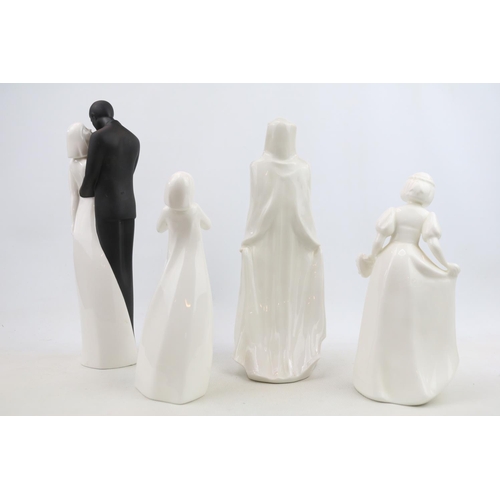 67 - 4 Royal Doulton Figurines to include Sophistication, My Love, Bridesmaid and Thankful