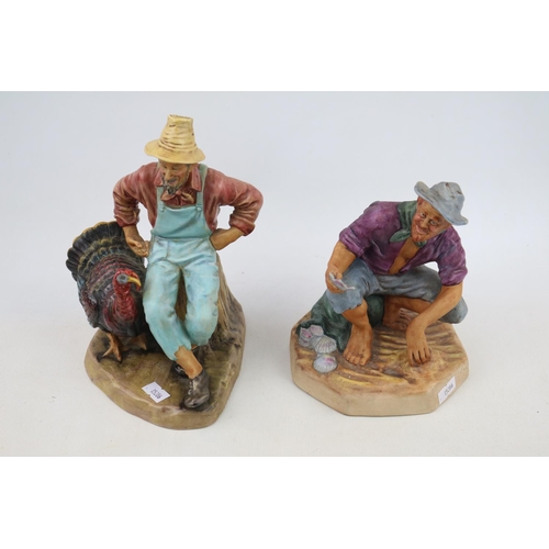 79 - 2 Royal Doulton Figurines to include Beachcomber HN 2487 & Thanksgiving HN 2446