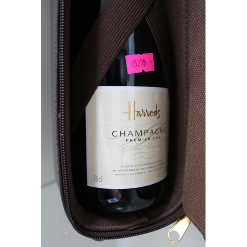 62 - Harrods Champagne Premier Cru set in travelling case