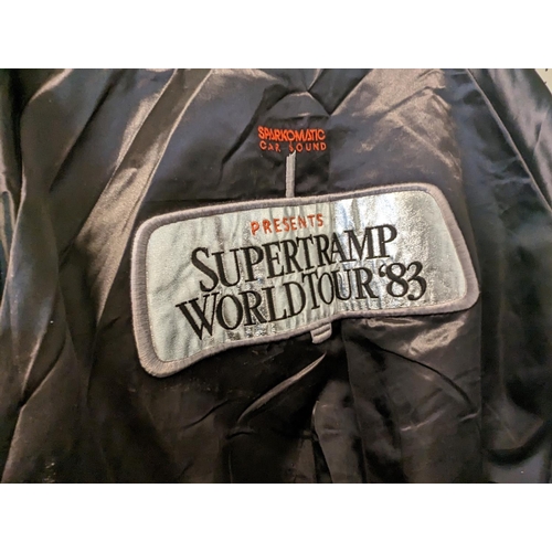 102 - Roadies Jacket for Supertramp World Tour 1983 owned by Wally Gore