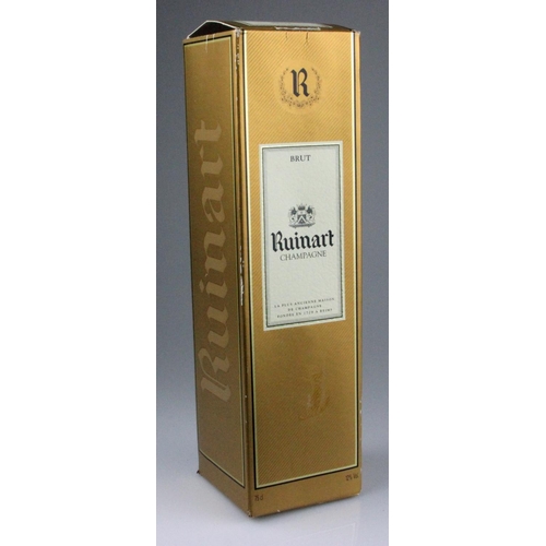 3 - Boxed Ruinart Brut Champagne 75cl.