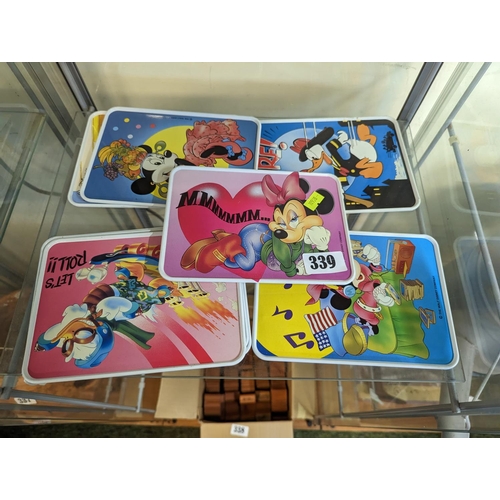 339 - Collection of Disney Metal Cards