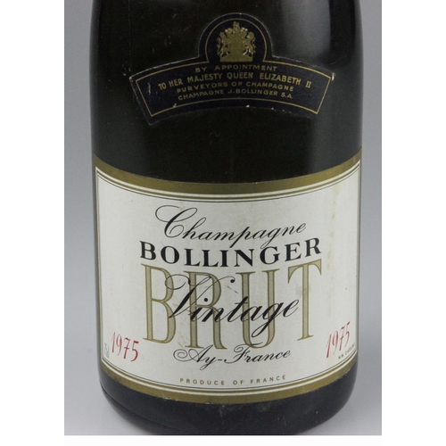 4 - Bollinger Brut Vintage 1975 75cl RP £650. A blend of 70% Pinot Noir and 30% Chardonnay, this mature ... 