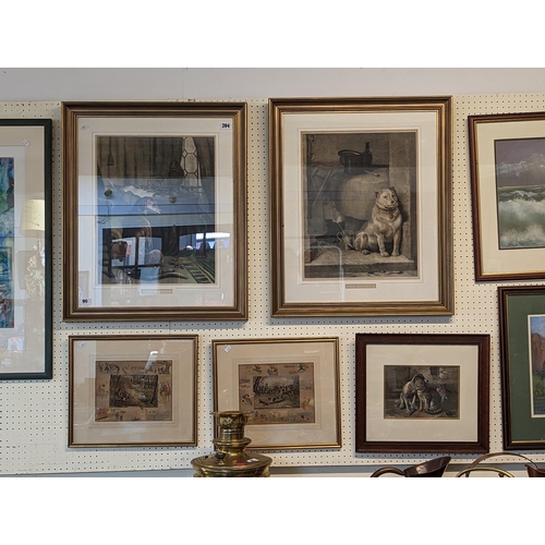 99 - Collection of 19thC Framed engravings and prints