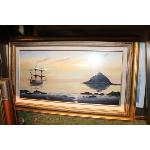 62 - Large Collection of assorted Framed pictures and prints