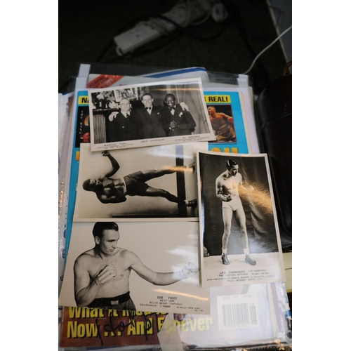 39 - Collection of The Ring Boxing magazines some signed to include Mike Tyson, Evander Holyfield, Sugar ... 