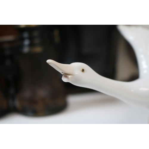 6 - Collection of Porcelain bird figures to include Lladro, Beswick etc