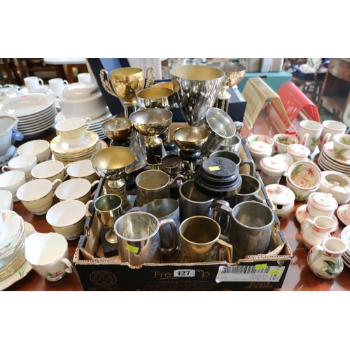 127 - Collection of assorted Trophies and Tankards