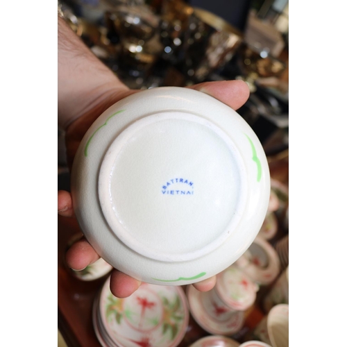 128 - Battram of Vietnam Pottery Tea Set