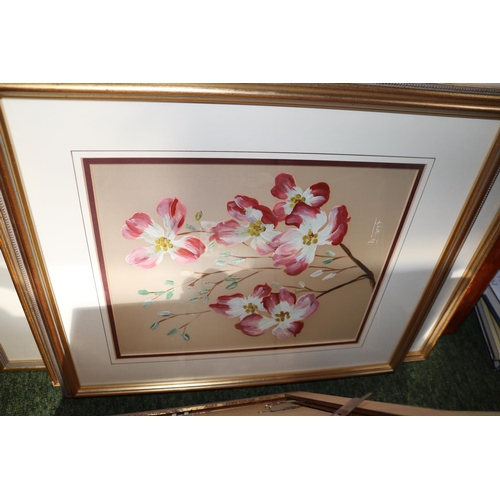 132 - Collection of assorted Framed pictures, Prints and Maps