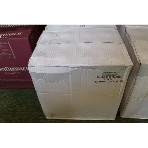 155 - Box of 12 Budburst Pinot Grigio 2019