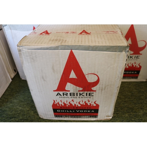 157 - Box of 6 Bottles of Arbikie Highland Estate Chilli Vodka
