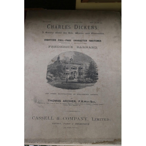 40 - Charles Dickens A Gossip about his Life, Works and Characters. by Fredrick Barnard published by Cass... 