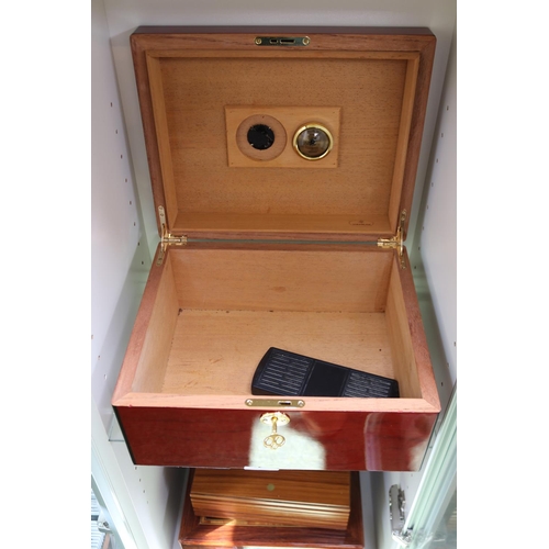 52 - Sirkarlan Cigar Humidor complete with key