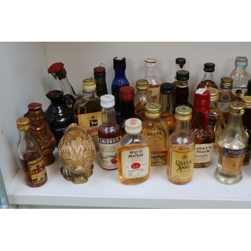 7 - Collection of assorted Whisky's and Miniature alcohols inc. Whyte Mackay, White Horse etc