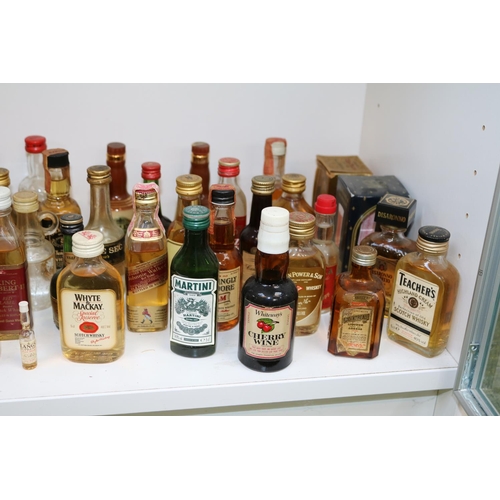 7 - Collection of assorted Whisky's and Miniature alcohols inc. Whyte Mackay, White Horse etc