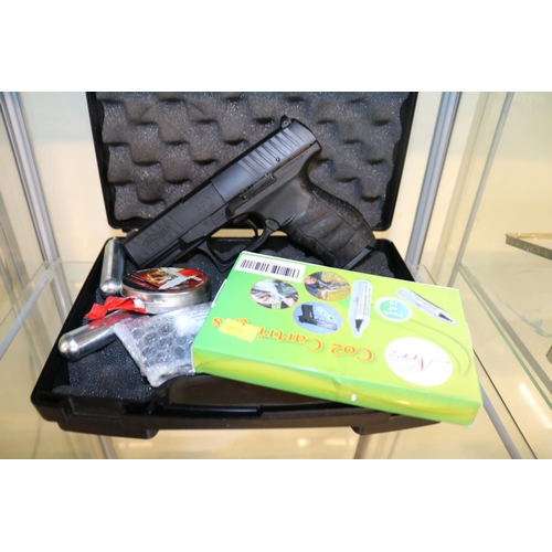 322 - Cased Walther Air Pistol