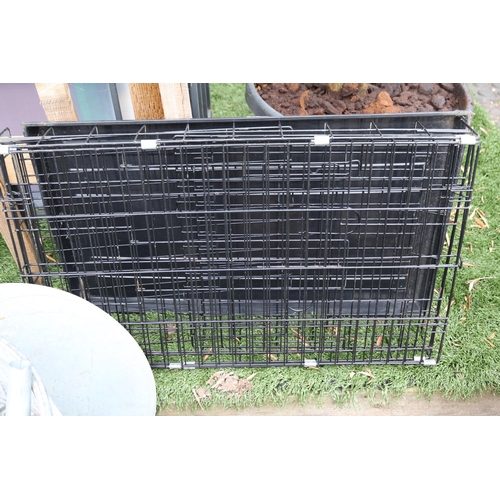 340 - Folding Dog Cage