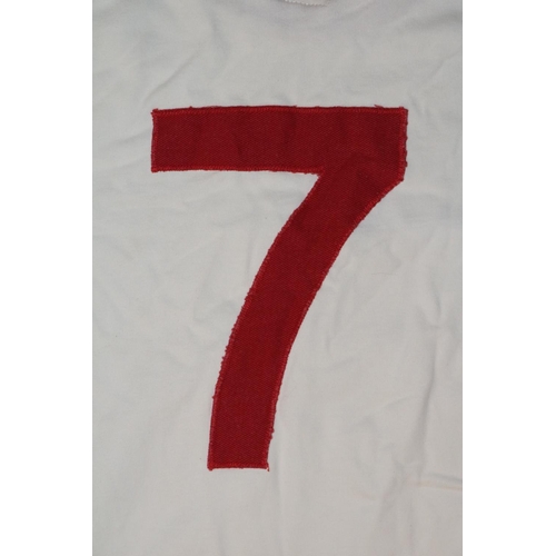 1 - GEORGE BEST 1960's MATCH WORN MANCHESTER UNITED JERSEY

George Best was football’s version of The Be... 