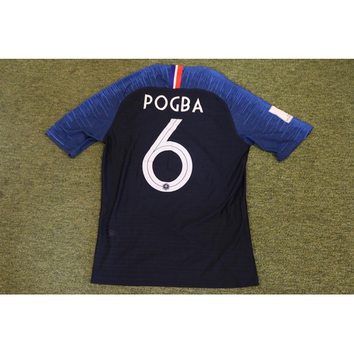 6 - PAUL POGBA 2018 FIFA WORLD CUP FINAL MATCH WORN FRANCE JERSEY
The 2018 FIFA World Cup final was the ... 