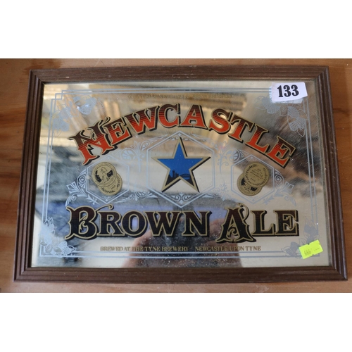 133 - Vintage Newcastle Brown Ale advertising Mirror