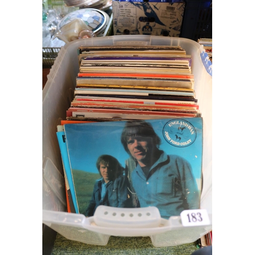 183 - Collection of Vinyl Records to include John Ford Coley, Foreigner, The Who etc