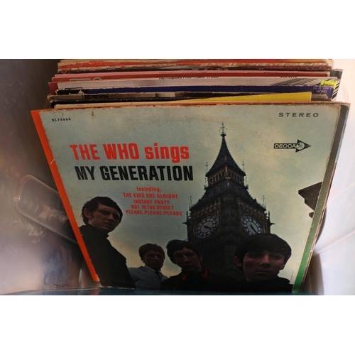 183 - Collection of Vinyl Records to include John Ford Coley, Foreigner, The Who etc