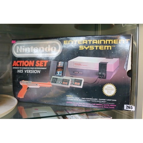 265 - Boxed Nintendo NES Version Entertainment System