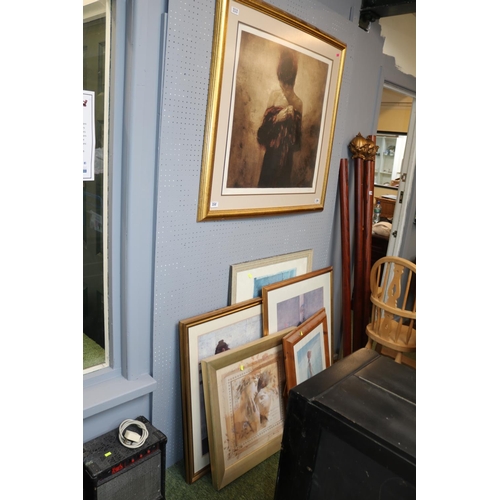 278 - Large collection of assorted Framed Classical pictures and prints