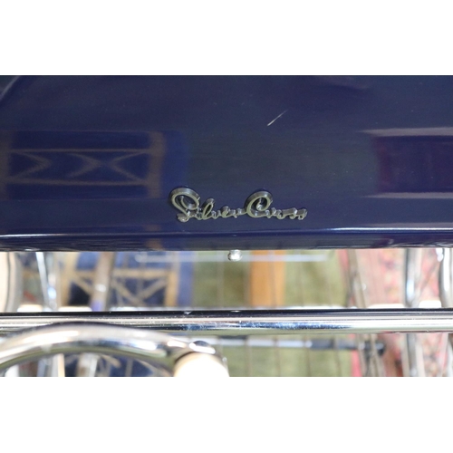 289 - Handmade Silver cross Coach built pram in fantastic Condition