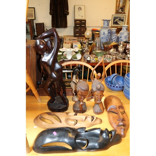 299 - Collection of African Figures