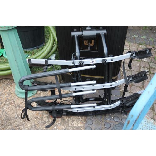 494 - Thule 3 Bike Car Rack with Full Electrics