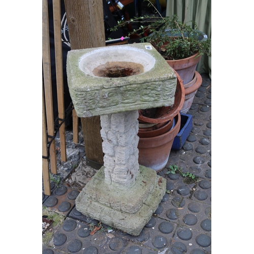 499 - Concrete Garden Bird Bath